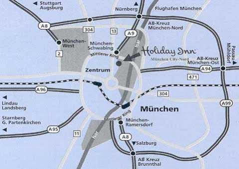Holiday Inn Munich-Schwabing Buitenkant foto